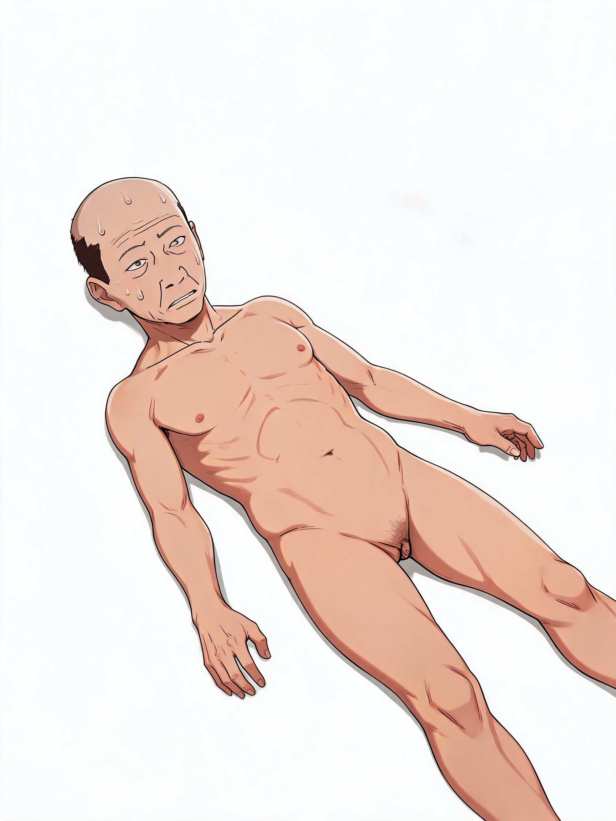 Bald Middle-Aged Man