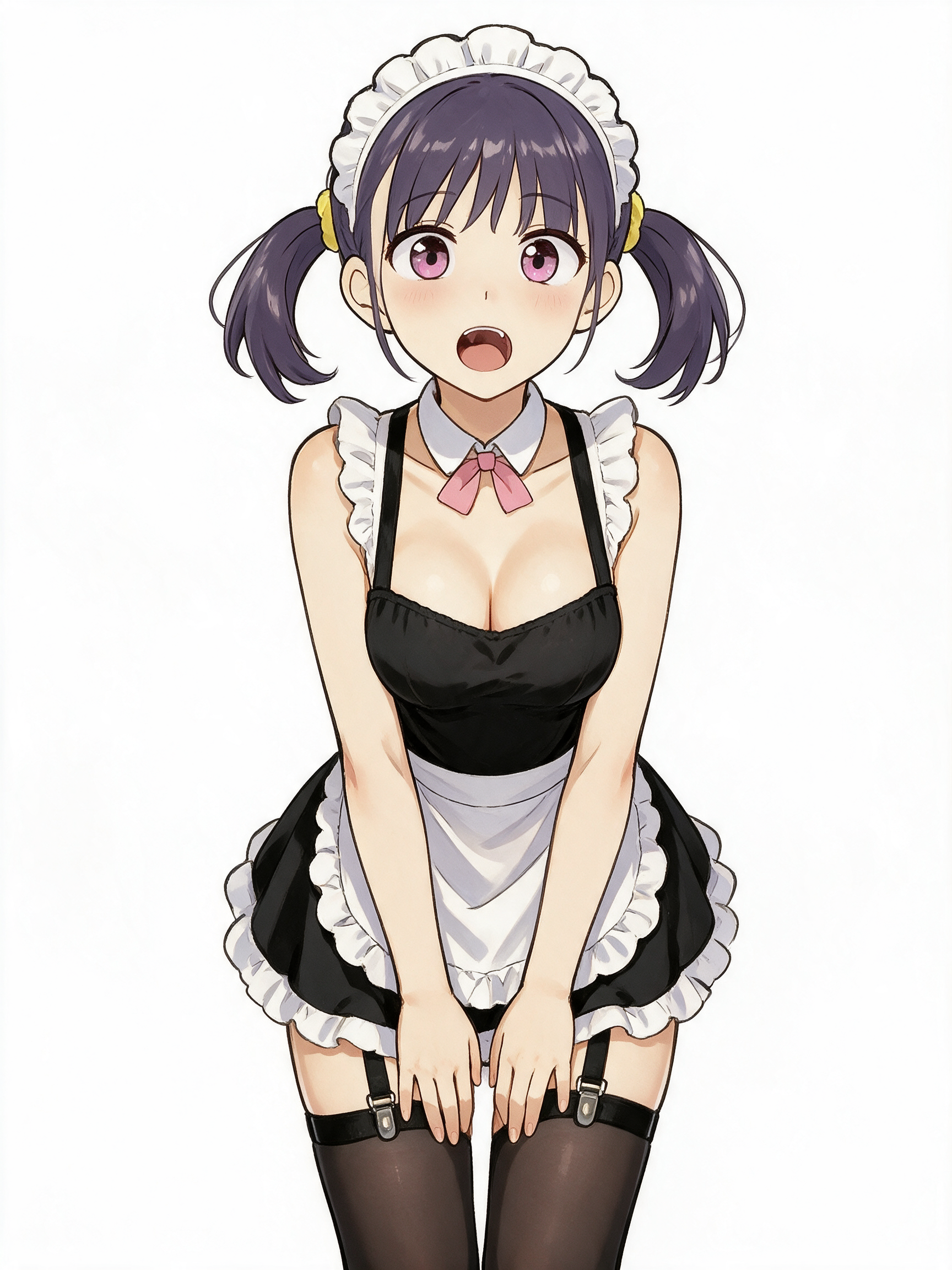 Purple-haired lead