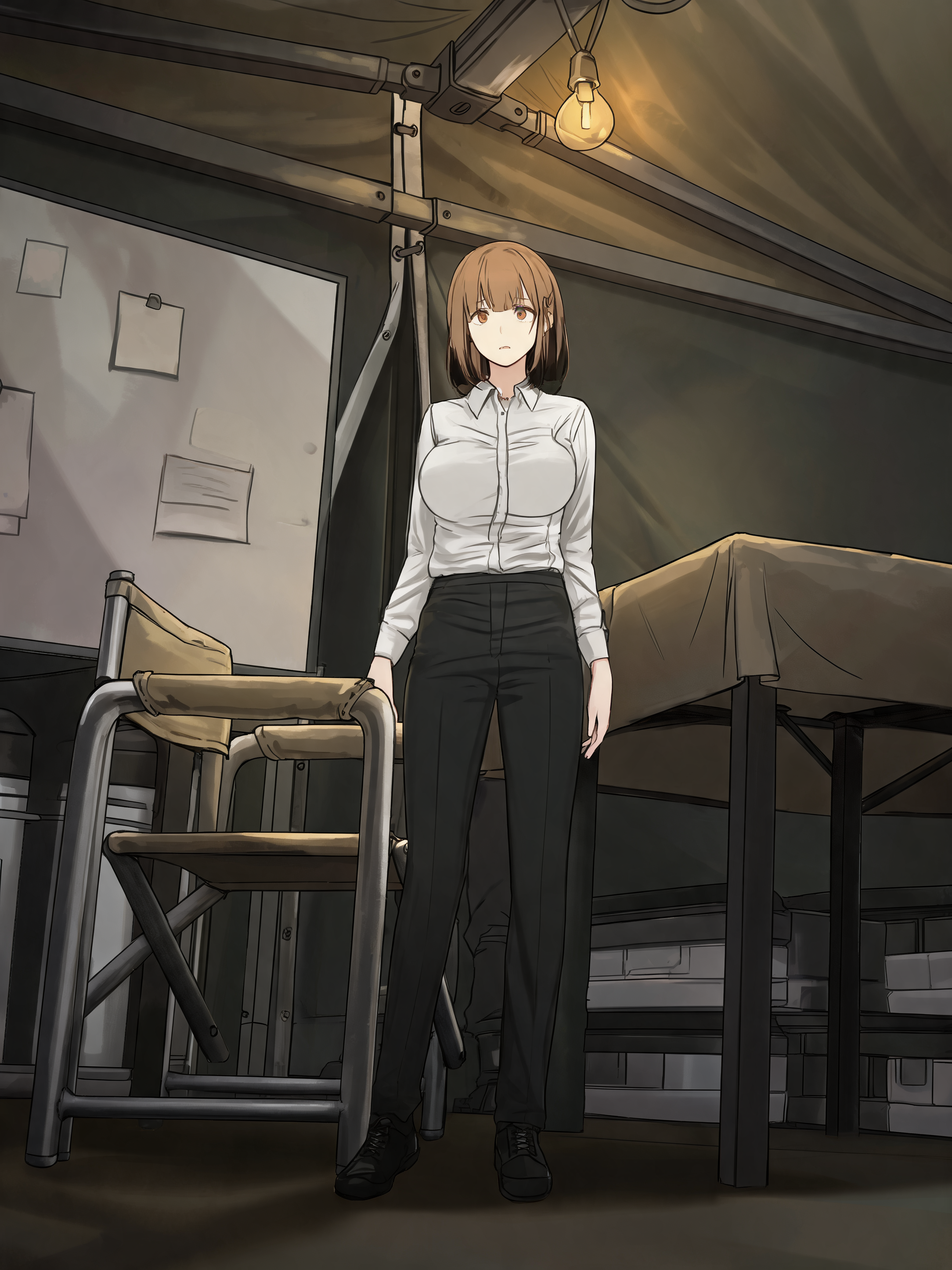Brown-haired Colleague