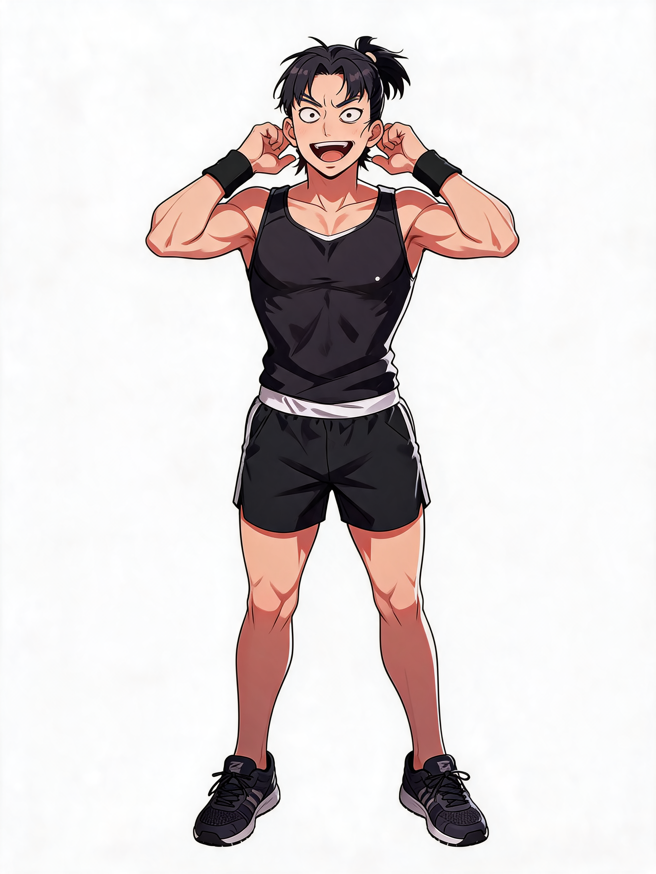 Ponytail senior