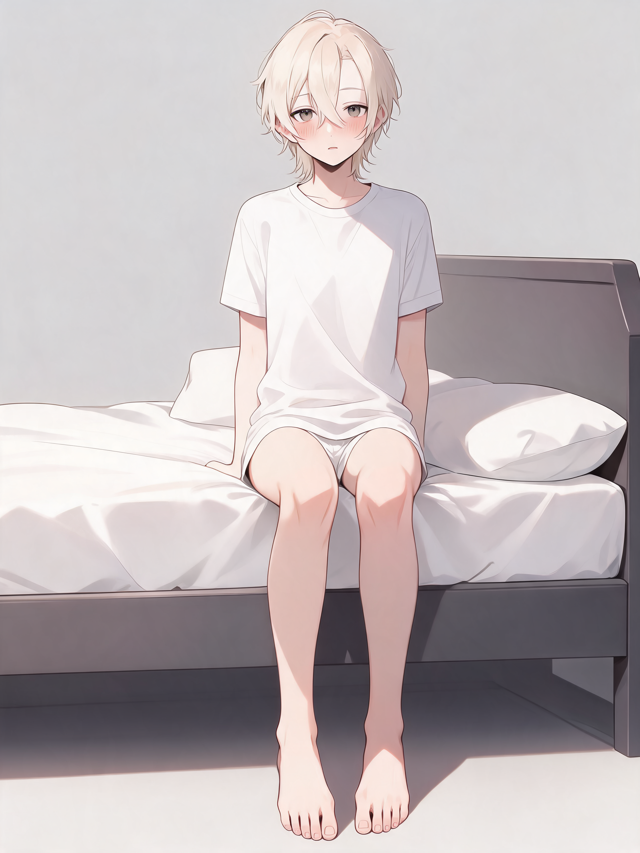 金髪の少年
