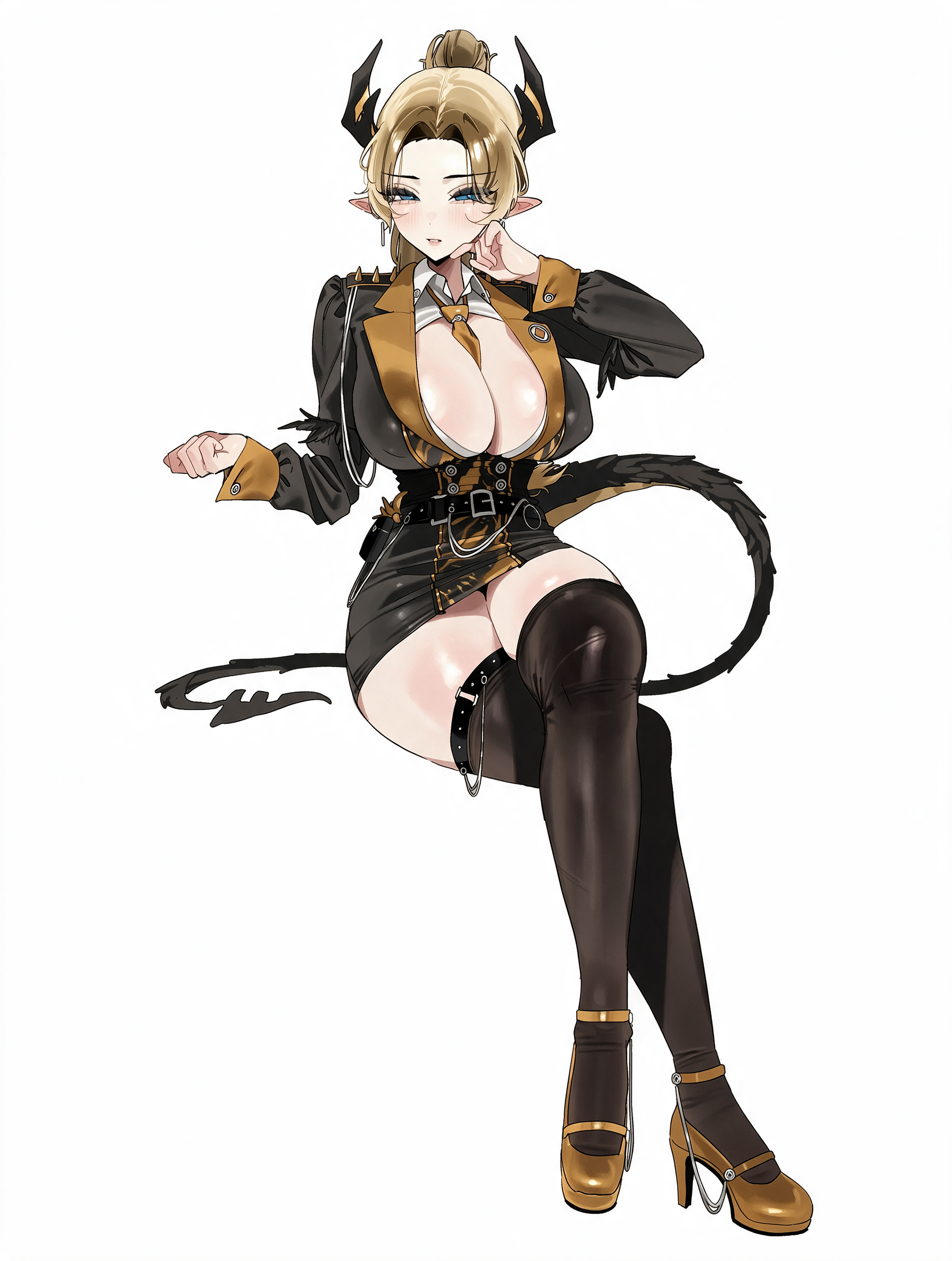 Blonde Devil Girl
