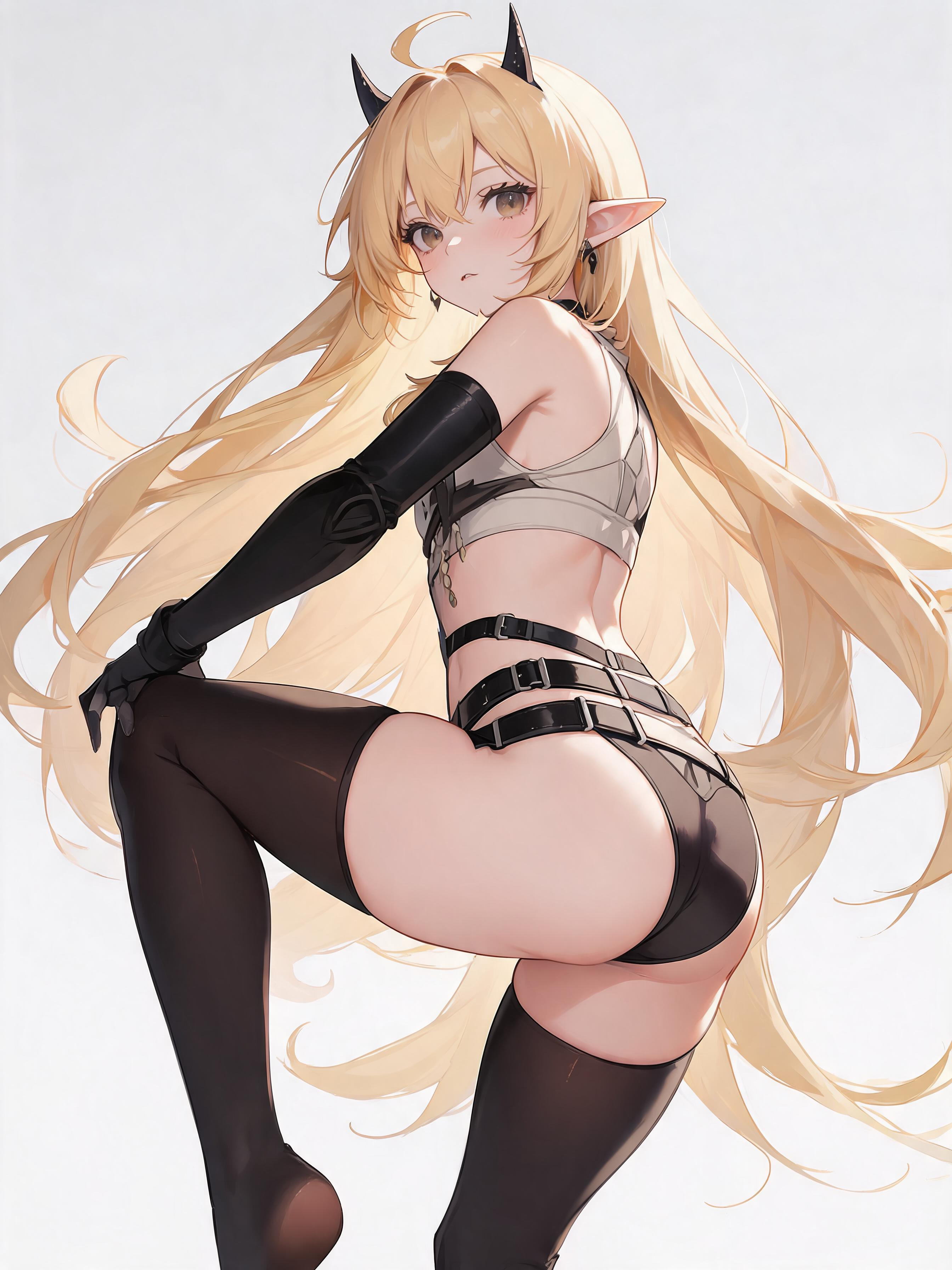 Blonde Elf-like Female